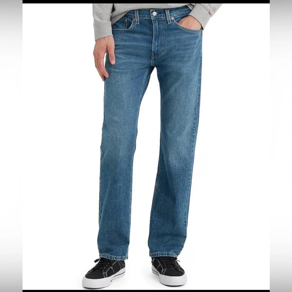 Levi's Men's 505 Stretch Straight Regular Fit Cash Wash Jeans Size 30x32 - Picture 1 of 8